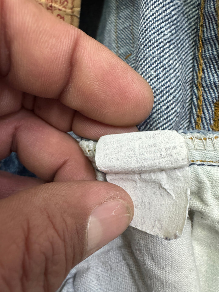 Levi's 501 selvedge W38 L31 Indigo vintage jeans denim lvc cimosa