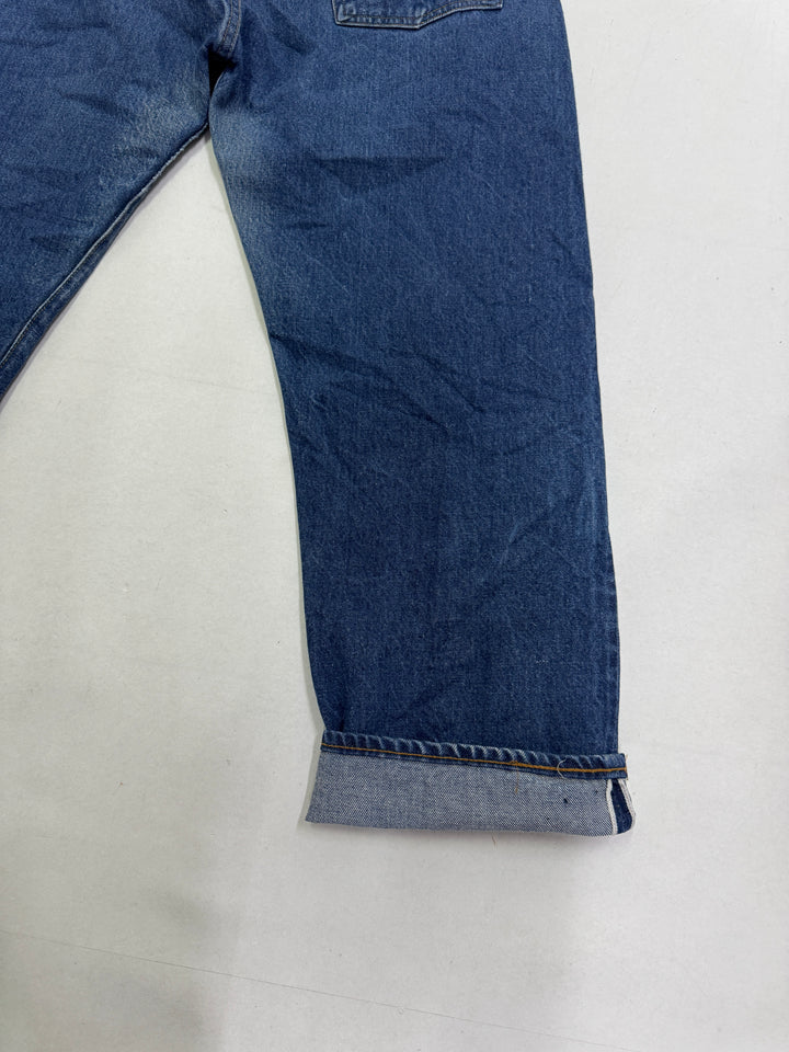 Levi's 501 selvedge W38 L31 Indigo vintage jeans denim lvc cimosa