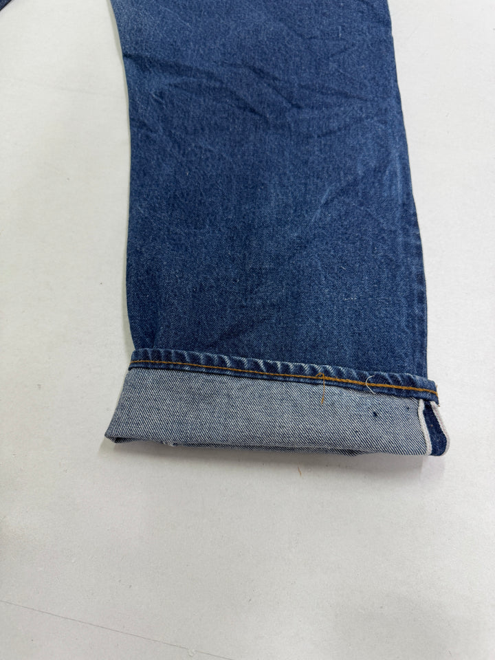 Levi's 501 selvedge W38 L31 Indigo vintage jeans denim lvc cimosa