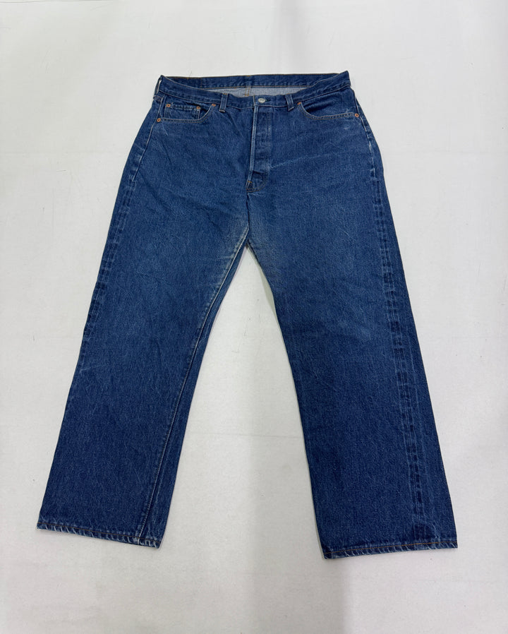 Levi's 501 selvedge W38 L31 Indigo vintage jeans denim lvc cimosa