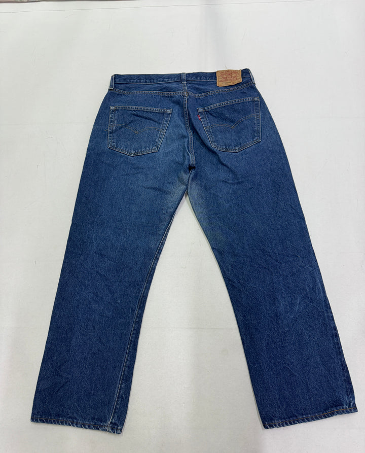 Levi's 501 selvedge W38 L31 Indigo vintage jeans denim lvc cimosa
