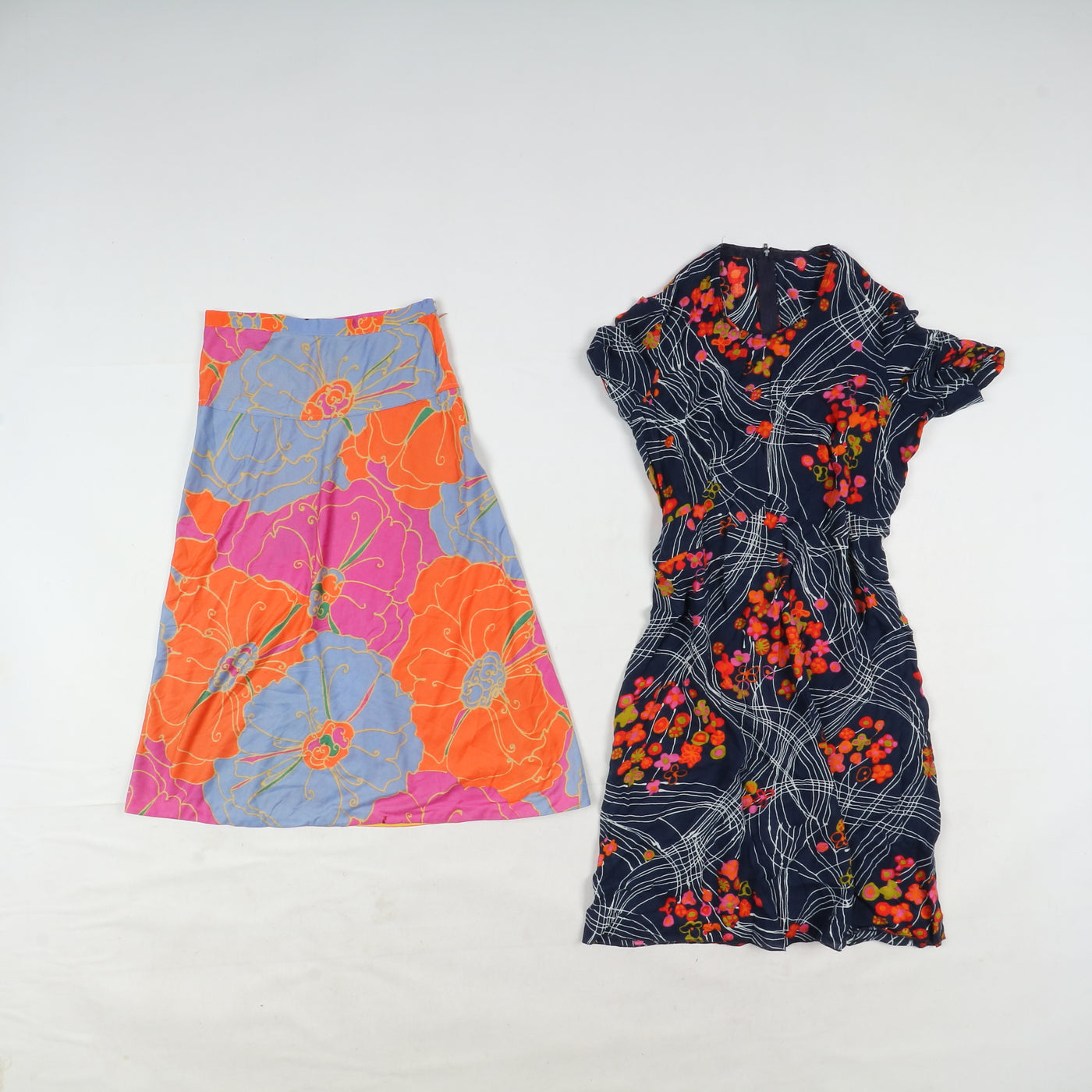 Stock lotto Vestiti estivi vintage donna 65pz colorati