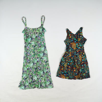 Stock lotto Vestiti estivi vintage donna 65pz colorati