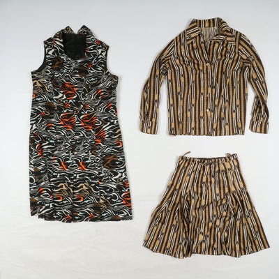 Stock lotto Vestiti estivi vintage donna 65pz colorati