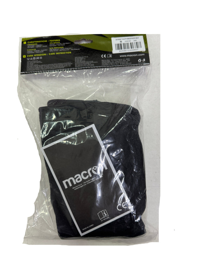 Macron Tulip kneepad ginocchiere volley size S pallavolo