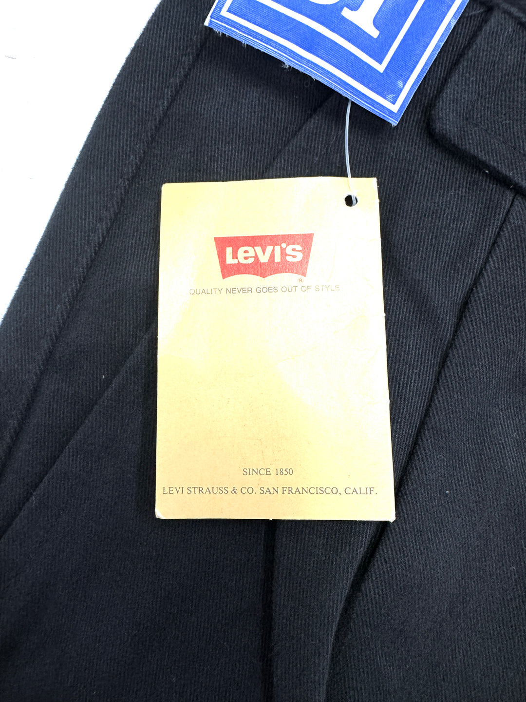 Levi's Guaranteed for over 135 years W31 chino pant anni 80' deadstock Made in Italy