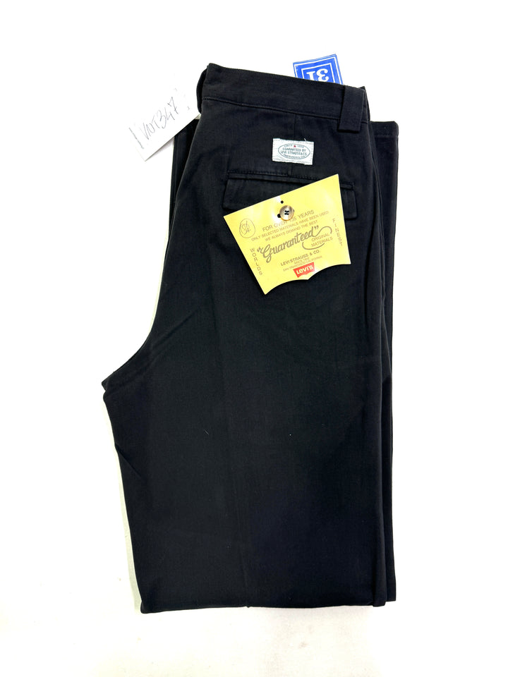 Levi's Guaranteed for over 135 years W31 chino pant anni 80' deadstock Made in Italy