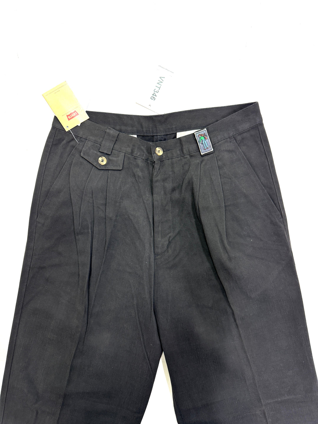 Levi's Guaranteed for over 135 years W32 chino pant anni 80' deadstock Made in Italy