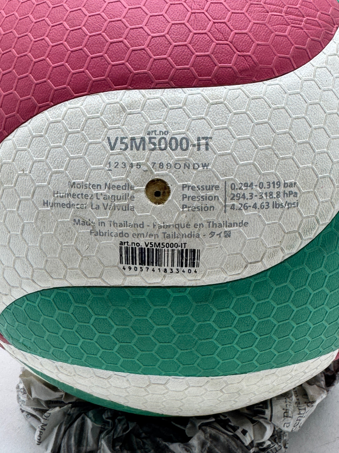 Molten Pallone volley size 5 pallavolo seria A femminile nuovo deadstock