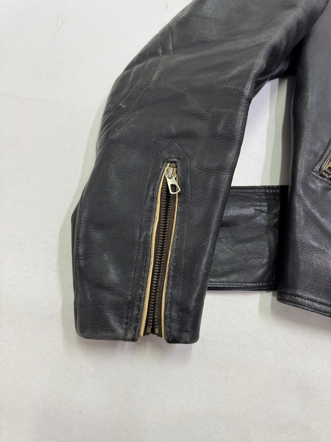 Haelson GN 52 Giacca Chiodo in pelle vintage anni 40'