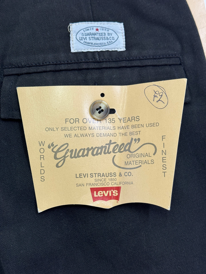 Levi's Guaranteed for over 135 years W32 chino pant anni 80' deadstock Made in Italy
