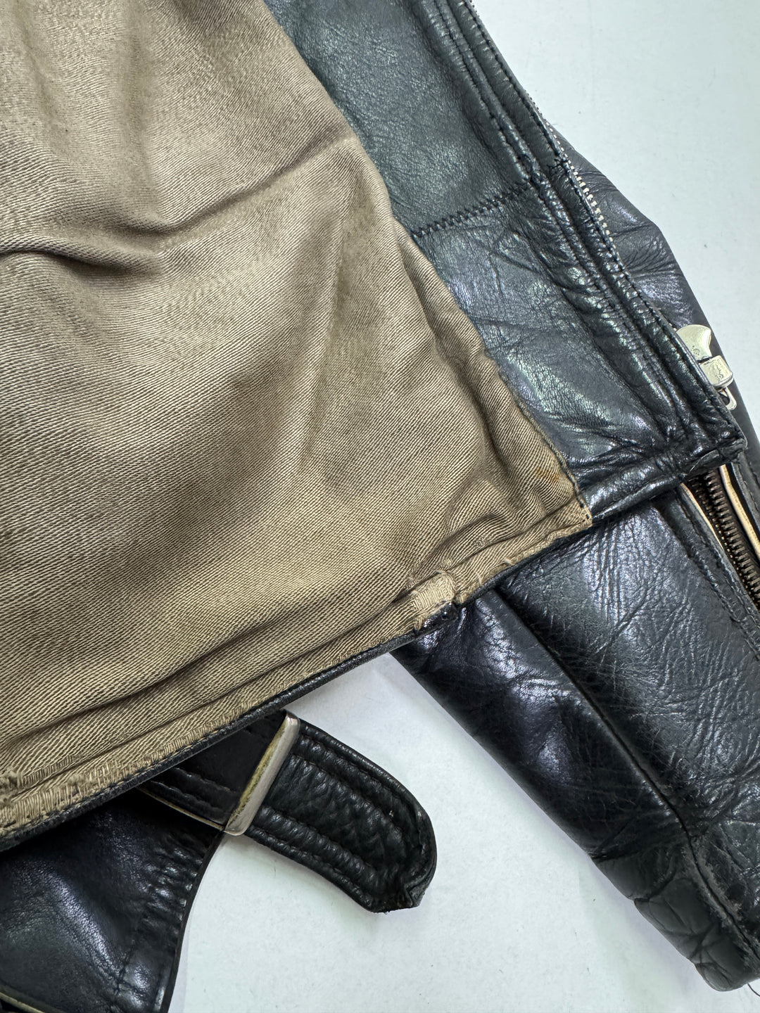Haelson GN 52 Giacca Chiodo in pelle vintage anni 40'