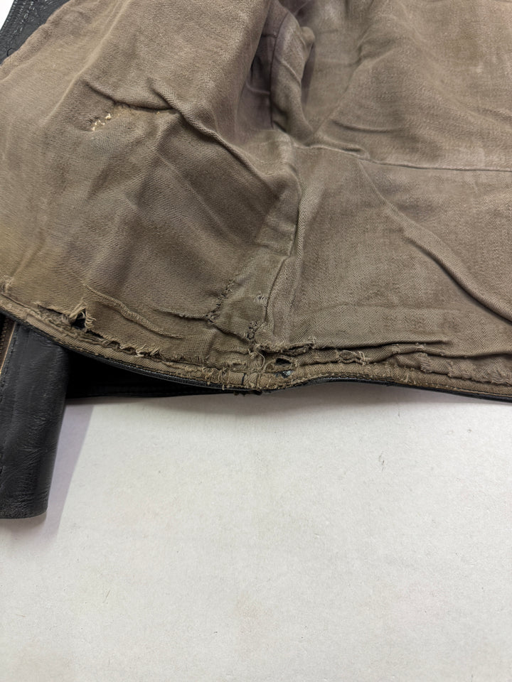 Haelson GN 52 Giacca Chiodo in pelle vintage anni 40'
