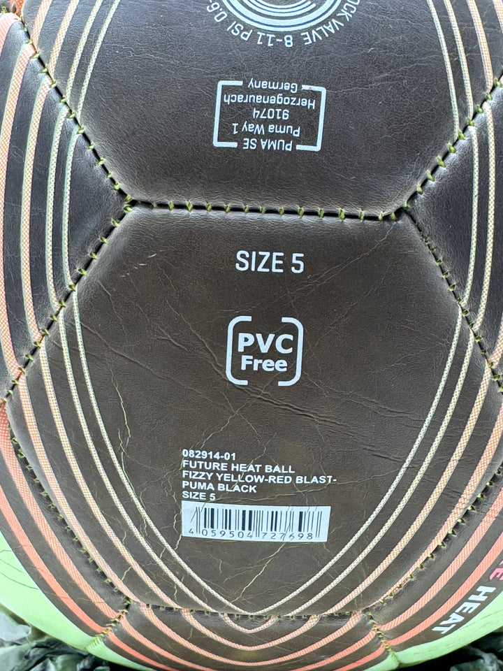 Puma Future Heat Pallone calcio size 5 nuovo deadstock