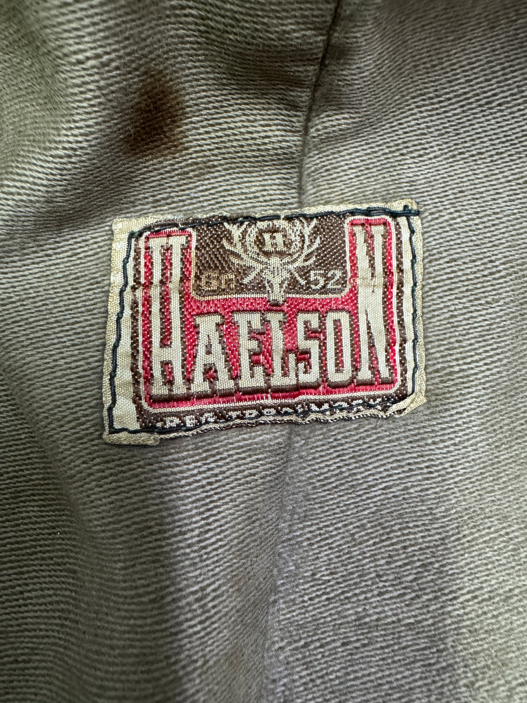 Haelson GN 52 Giacca Chiodo in pelle vintage anni 40'