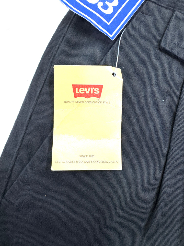 Levi's Guaranteed for over 135 years W33 chino pant anni 80' deadstock Made in Italy