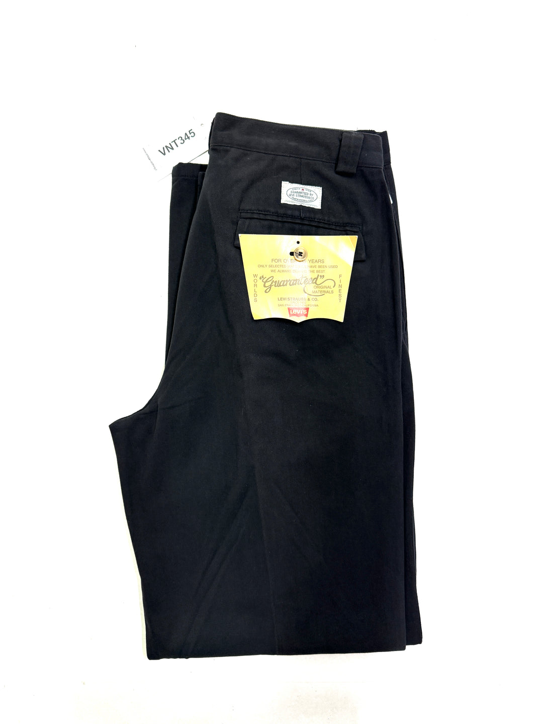 Levi's Guaranteed for over 135 years W33 chino pant anni 80' deadstock Made in Italy