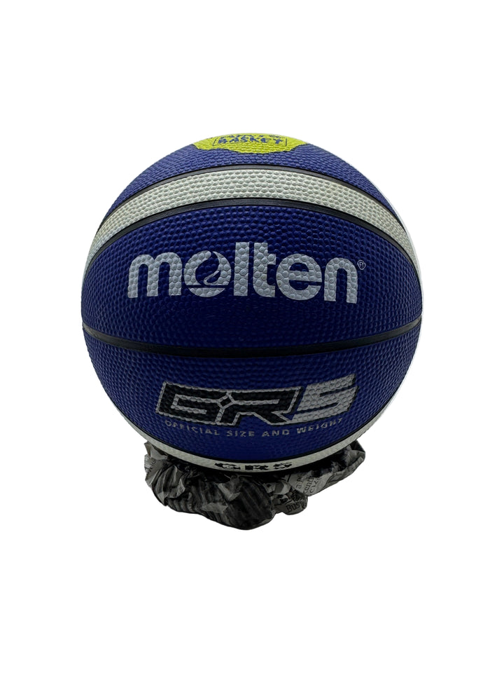 Molten Pallone Mini Basket size GR5 Federazione Italiana nuovo deadstock