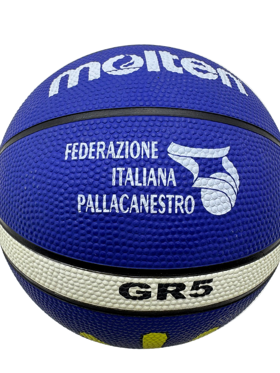 Molten Pallone Mini Basket size GR5 Federazione Italiana nuovo deadstock