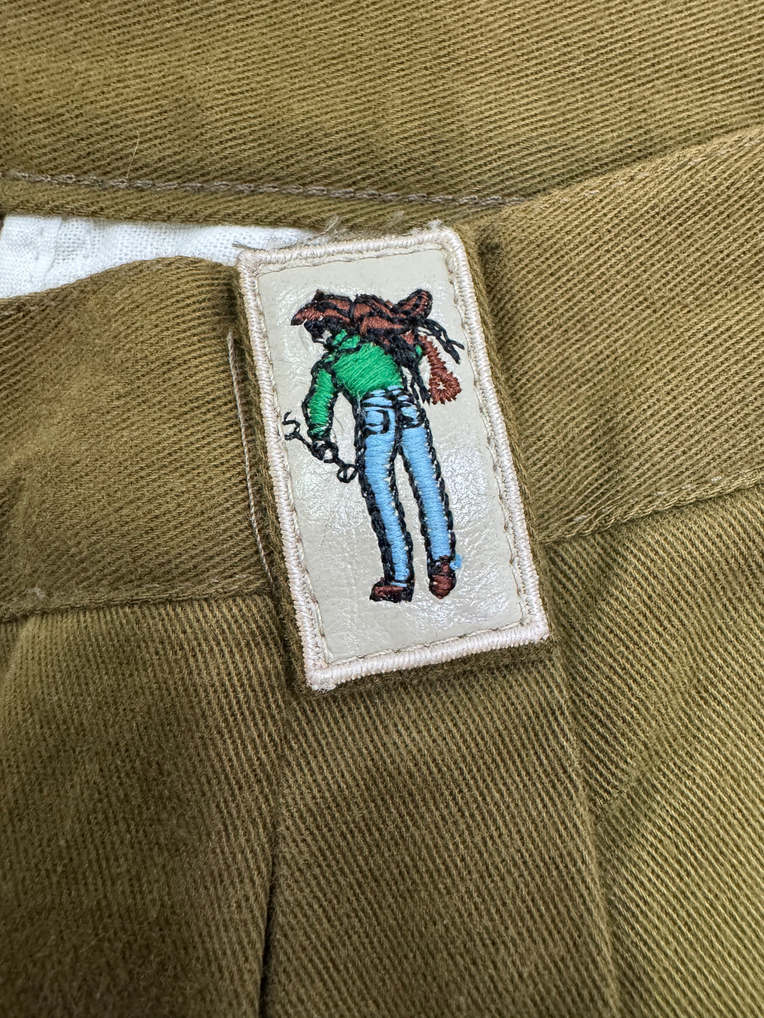 Levi's Guaranteed for over 135 years W34 chino pant anni 80' deadstock Made in Italy