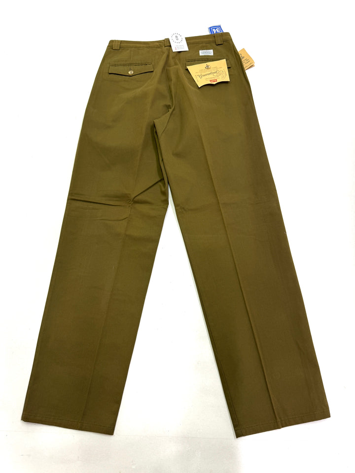 Levi's Guaranteed for over 135 years W34 chino pant anni 80' deadstock Made in Italy