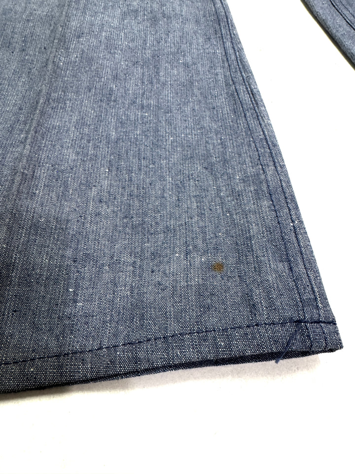 Levi's 679 chambray W28 L34 white tab flare boot cut anni 70' deadstock