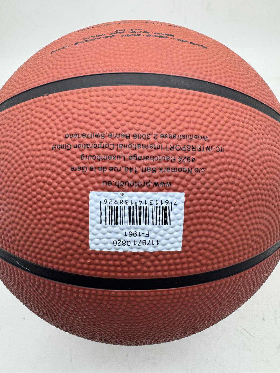 Harlem Pro Touch Pallone Basket size 7 nuovo deadstock