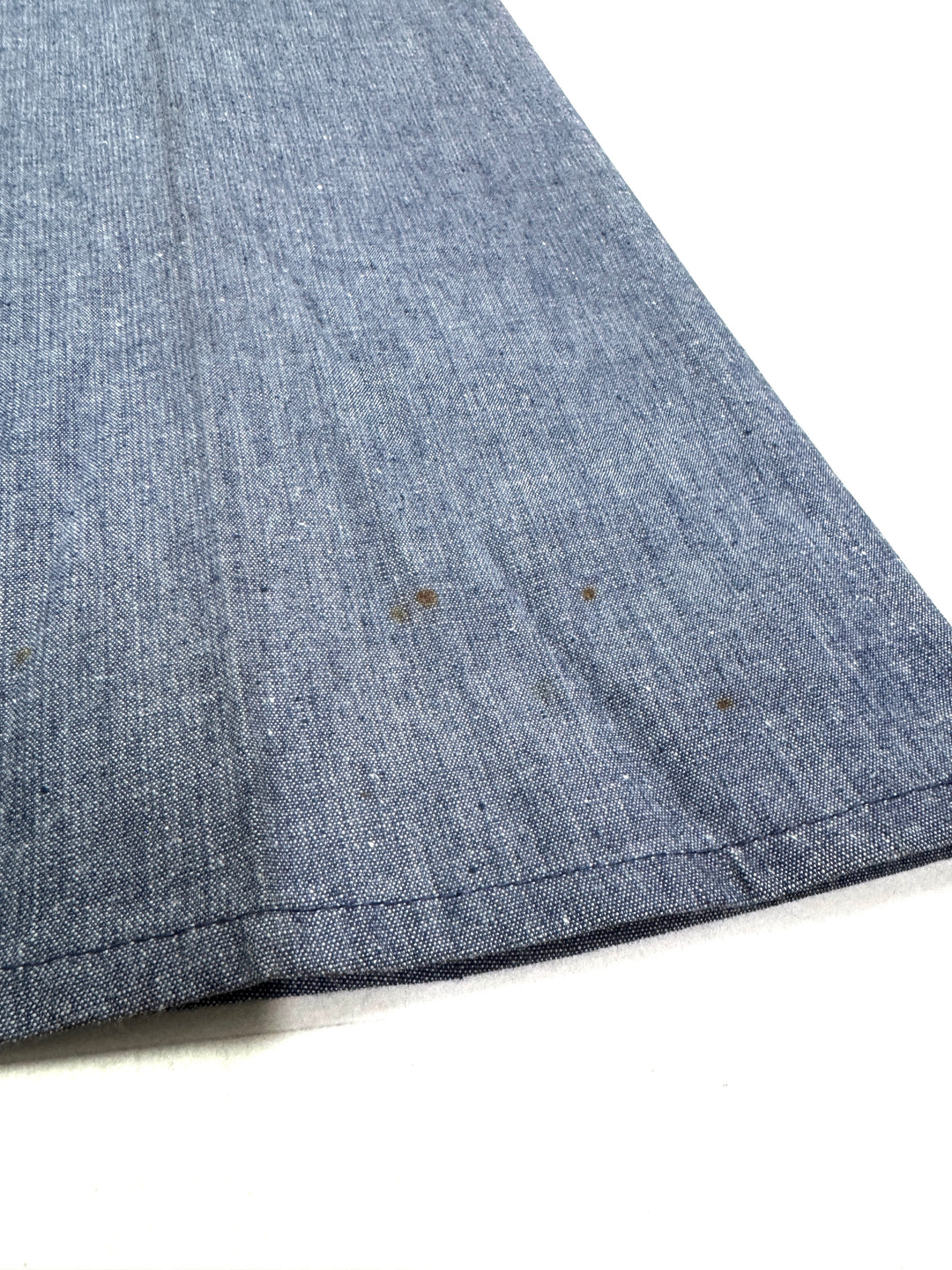 Levi's 679 chambray W28 L34 white tab flare boot cut anni 70' deadstock