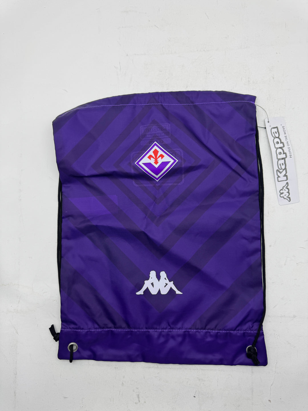 Kappa Fiorentina zaino sacca viola calcio nuovo deadstock