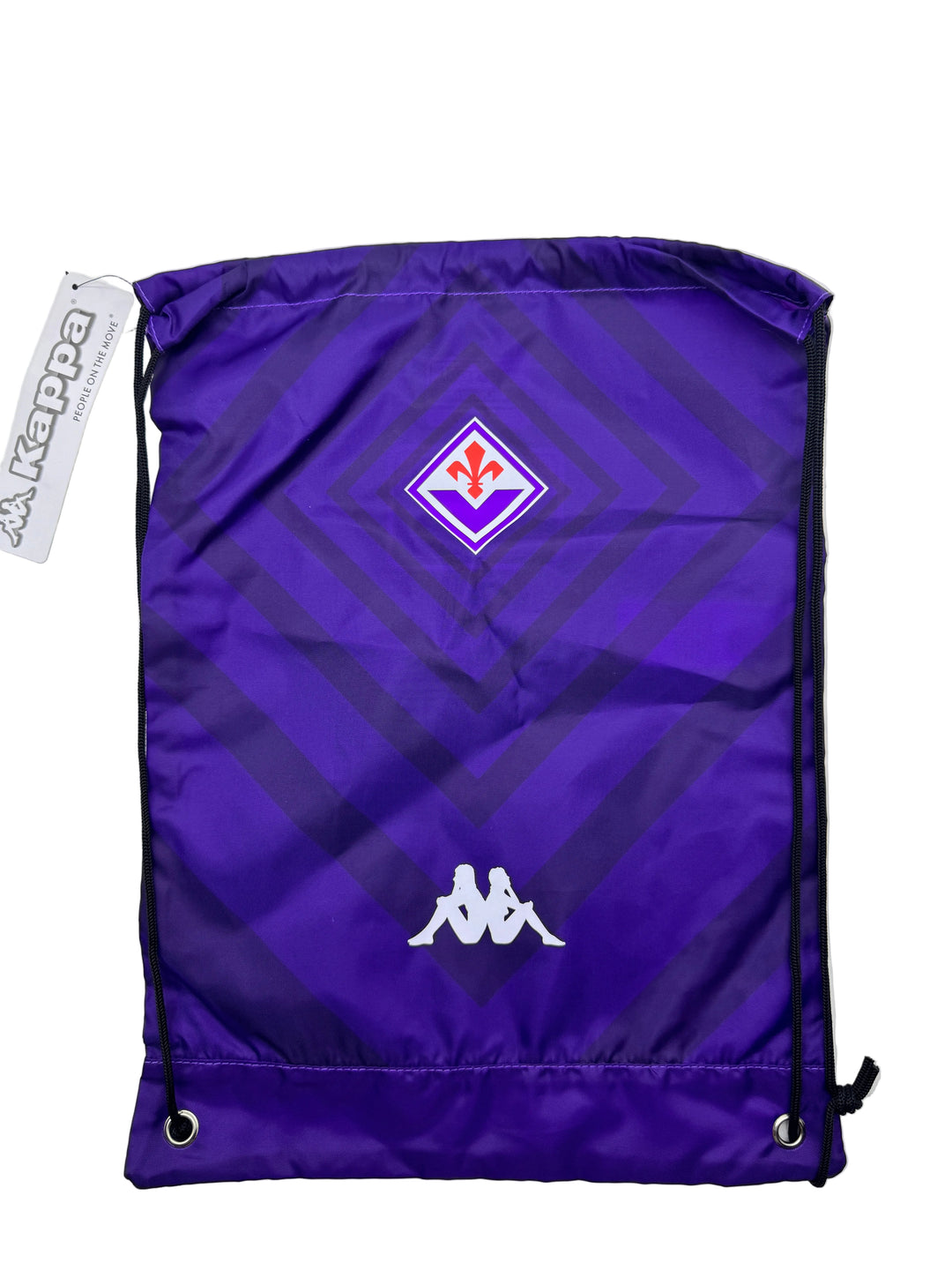 Kappa Fiorentina zaino sacca viola calcio nuovo deadstock