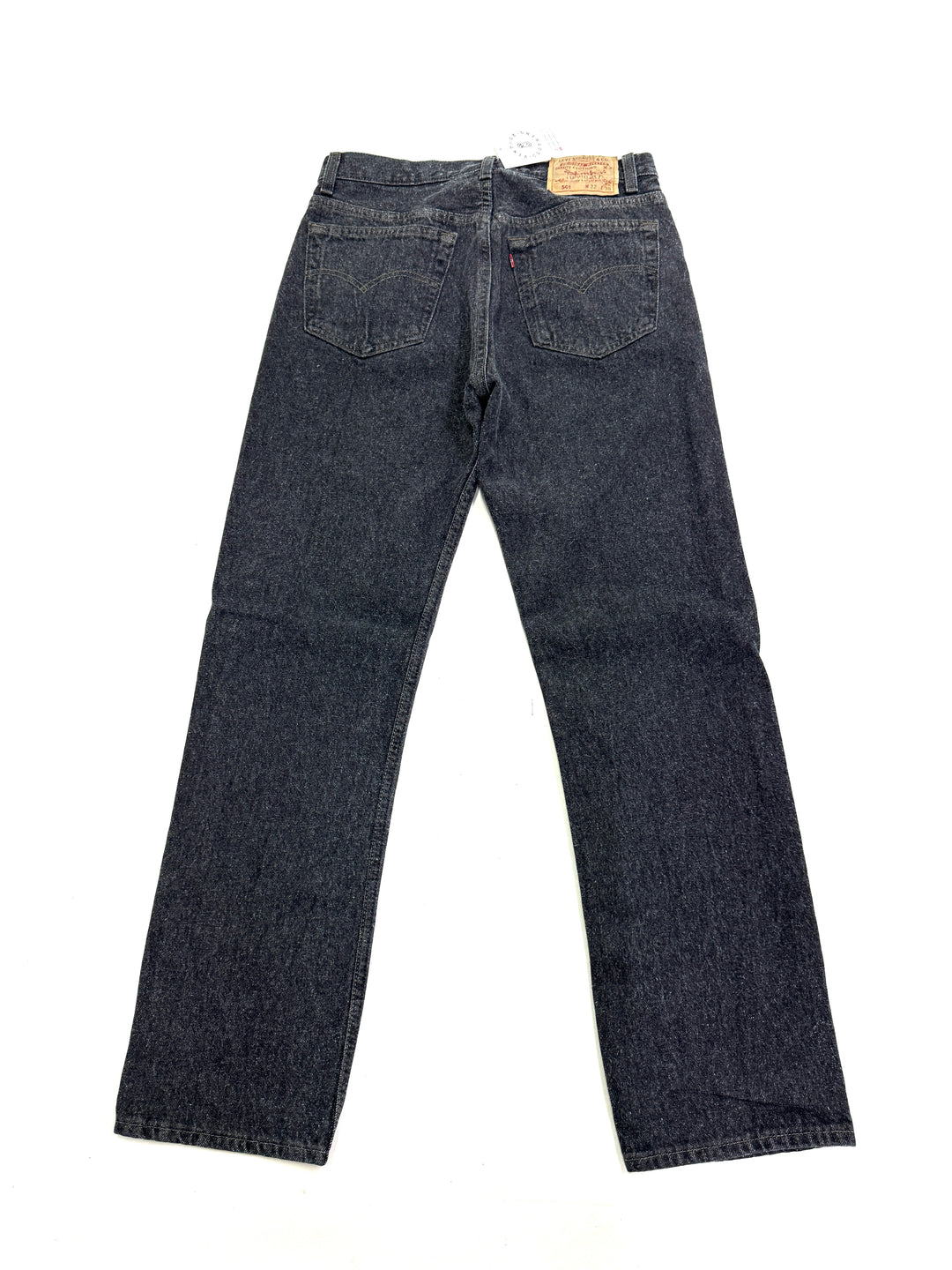 Levi's 501 Made In USA W32 L30 anni 80' Nero col pelo