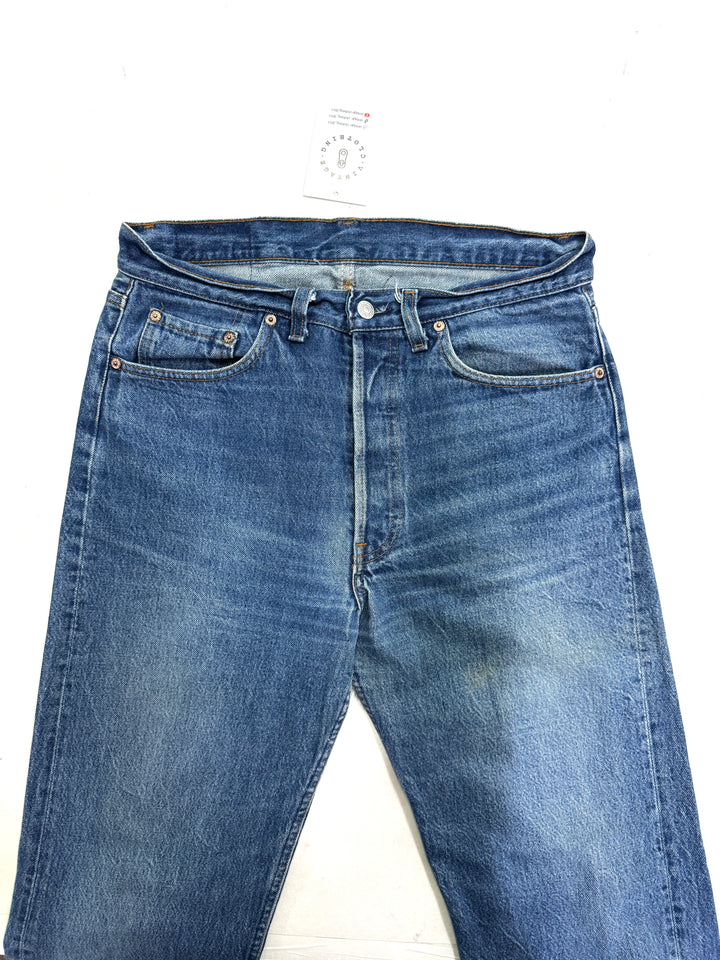 Levi's 501 Made In USA W34 L40 anni 80'