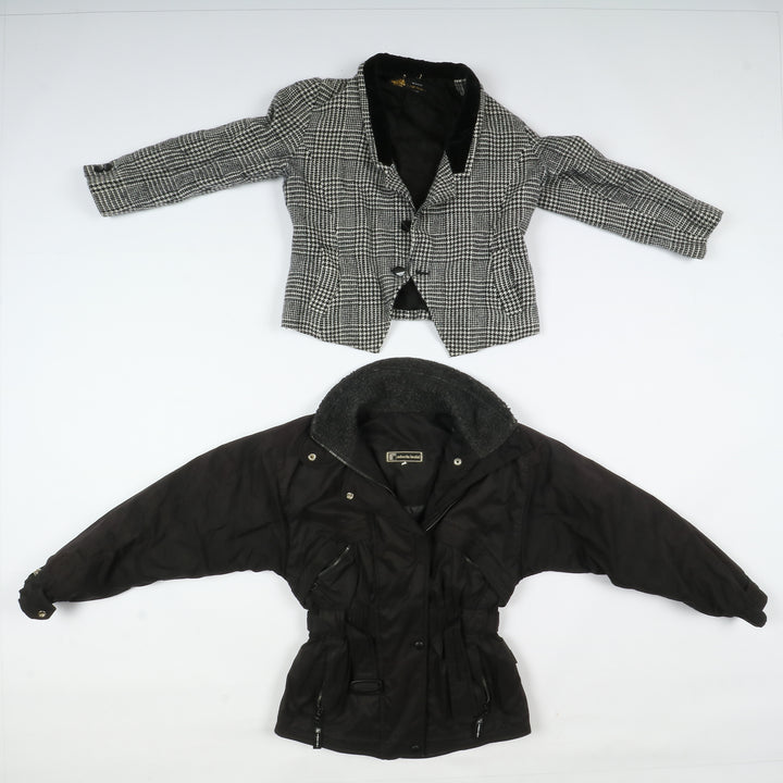 Giacche vintage no brand Uomo e Donna 10 pz stock