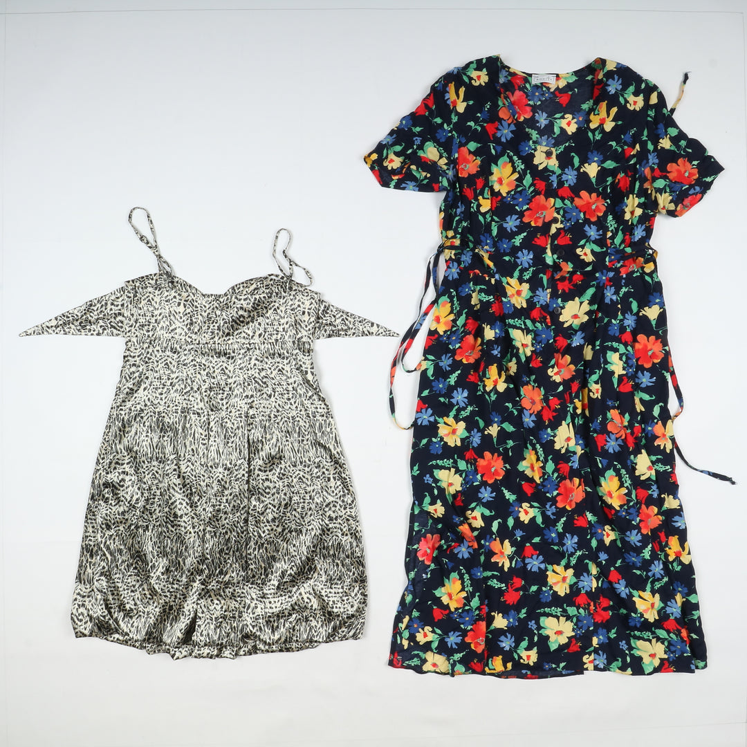 Stock lotto Vestiti abiti Estivi vintage donna 36 pz colorati