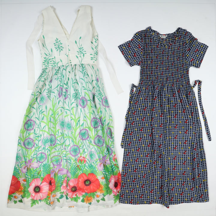Stock lotto Vestiti abiti Estivi vintage donna 36 pz colorati