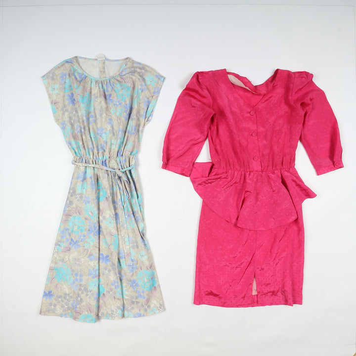 Stock lotto Vestiti abiti Estivi vintage donna 36 pz colorati
