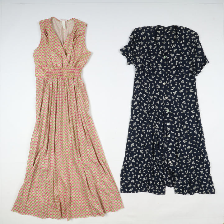 Stock lotto Vestiti abiti Estivi vintage donna 36 pz colorati