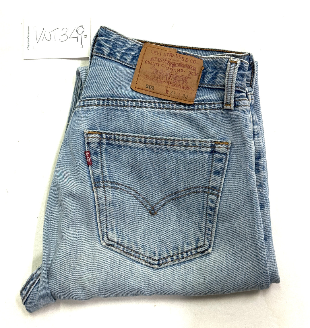 Levi's 501 for women Made In USA W31 L32 anni 80'