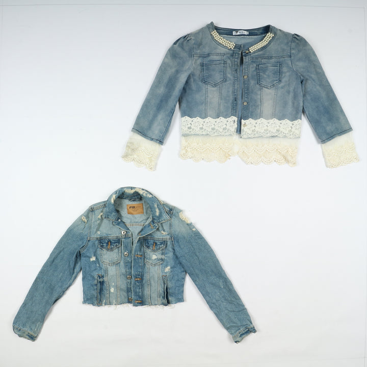 Giacche jeans vintage uomo donna 29pz anni 2000 Y2K