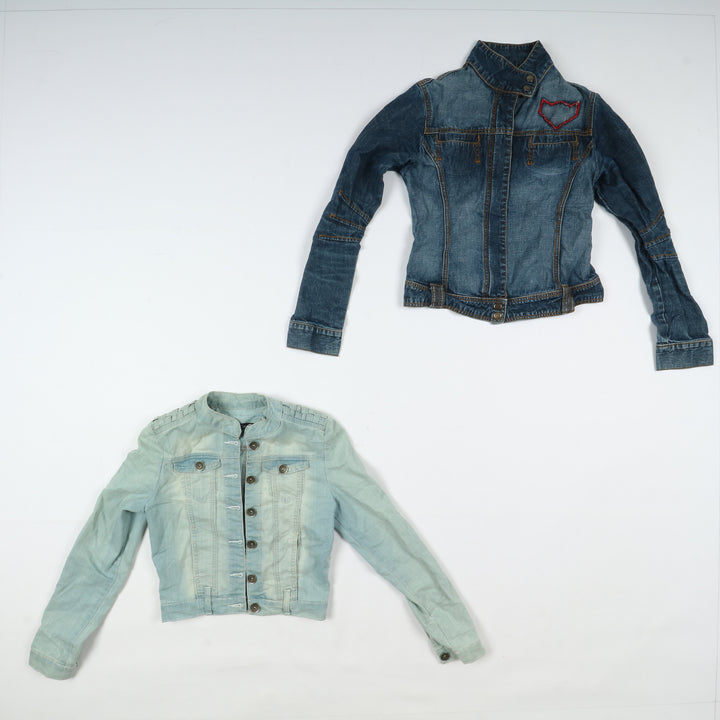 Giacche jeans vintage uomo donna 29pz anni 2000 Y2K