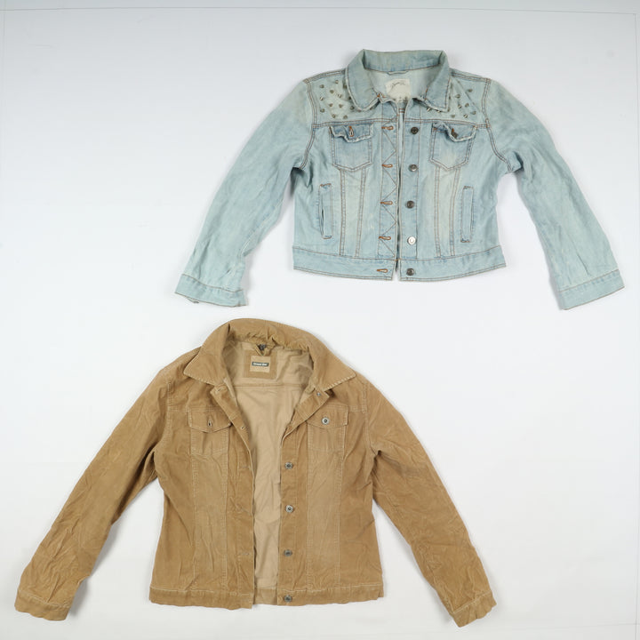 Giacche jeans vintage uomo donna 29pz anni 2000 Y2K