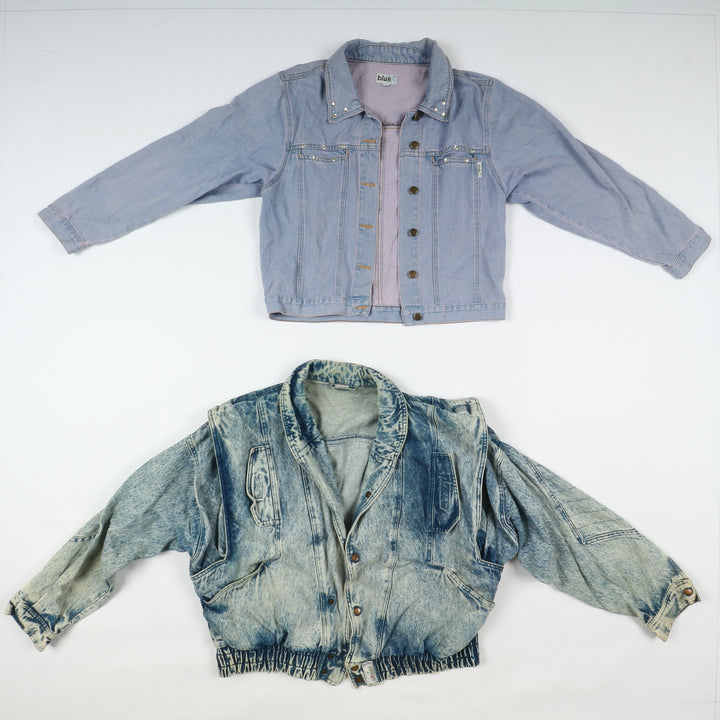 Giacche jeans vintage uomo donna 29pz anni 2000 Y2K