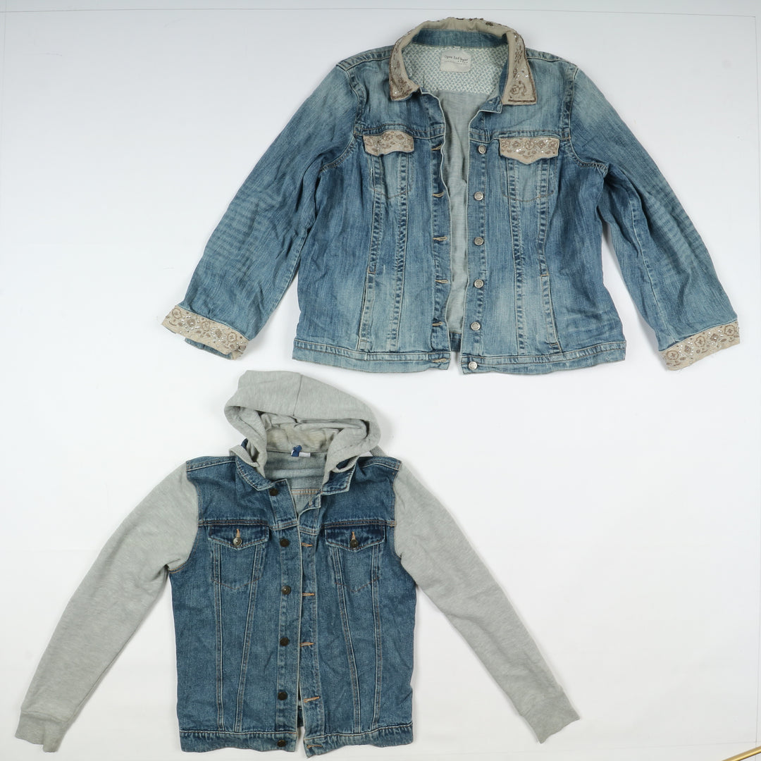 Giacche jeans vintage uomo donna 29pz anni 2000 Y2K