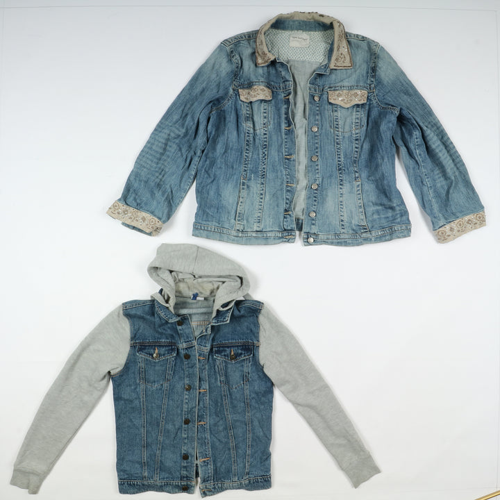 Giacche jeans vintage uomo donna 29pz anni 2000 Y2K