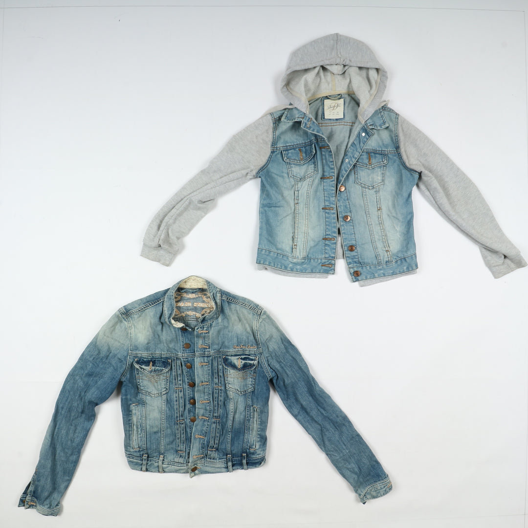 Giacche jeans vintage uomo donna 29pz anni 2000 Y2K