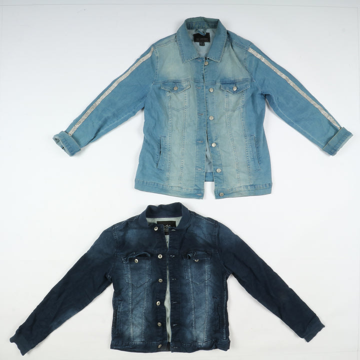 Giacche jeans vintage uomo donna 32pz anni 2000 Y2K