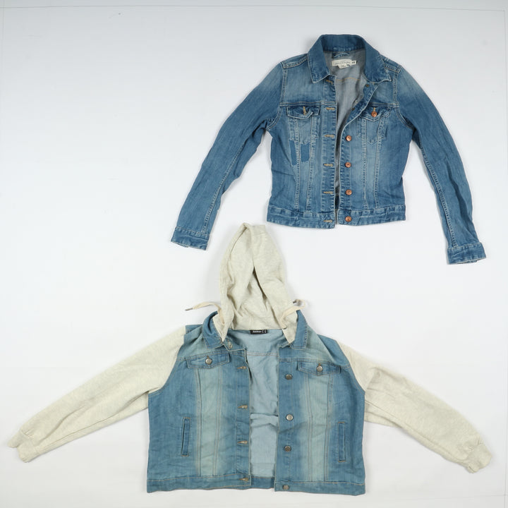 Giacche jeans vintage uomo donna 32pz anni 2000 Y2K