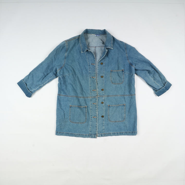 Cappotti, trench e giacche jeans vintage uomo donna 15pz