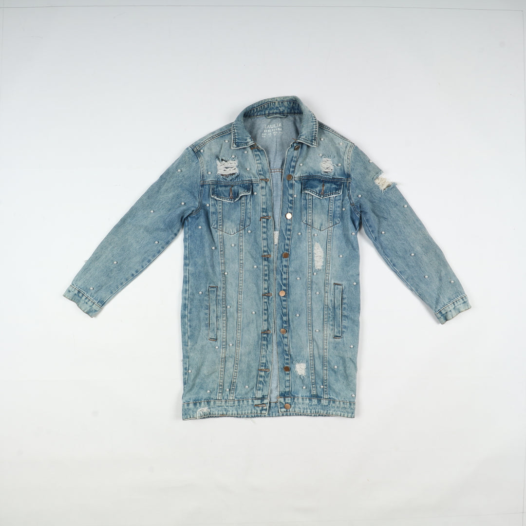 Cappotti, trench e giacche jeans vintage uomo donna 15pz