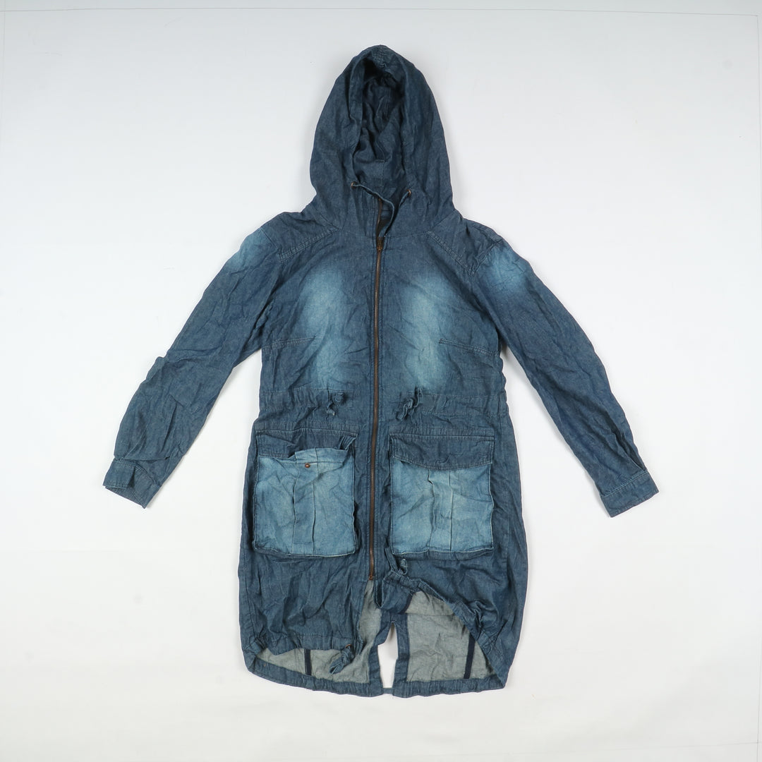 Cappotti, trench e giacche jeans vintage uomo donna 15pz